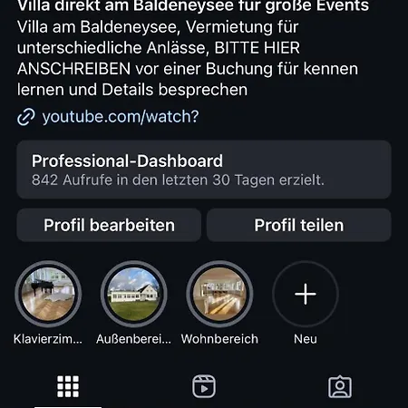 Unterstrich Baldeneysee Auf I Ns T A Anschreiben Villa *